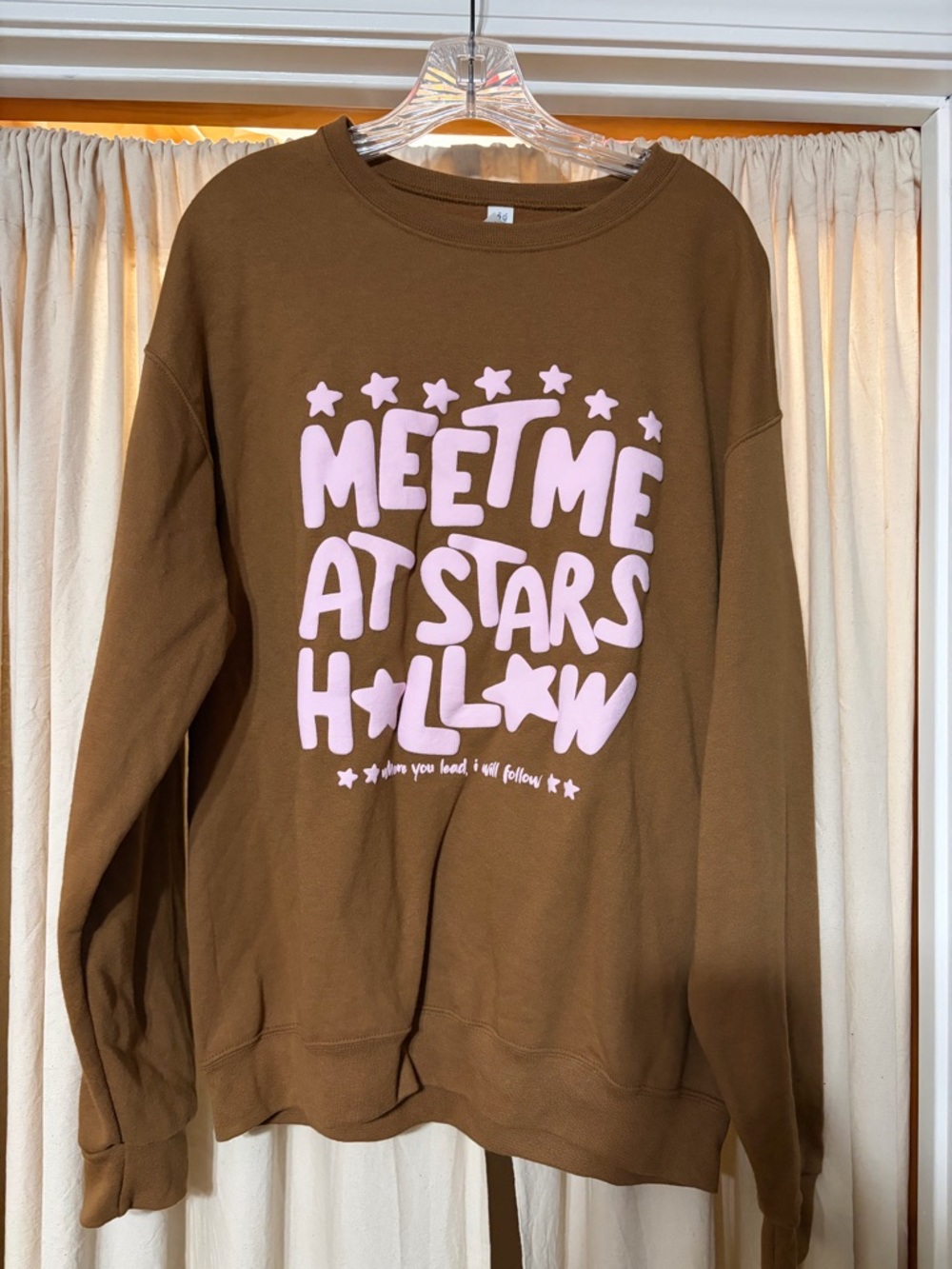 Gilmore Girls Puff Letter Sweat Shirt 🤍 LAST CHANCE